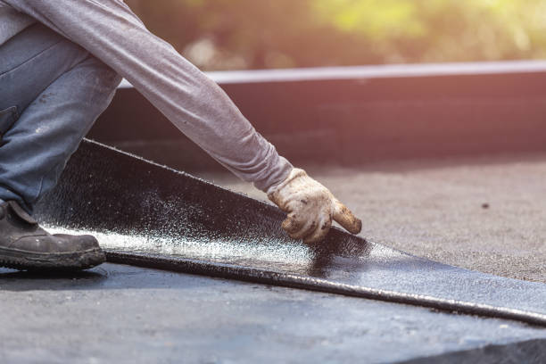 Professional Waterproofing technician working in Garden City, MI